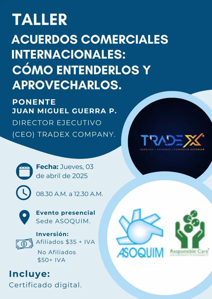 Taller scuerdos comerciales internacionales