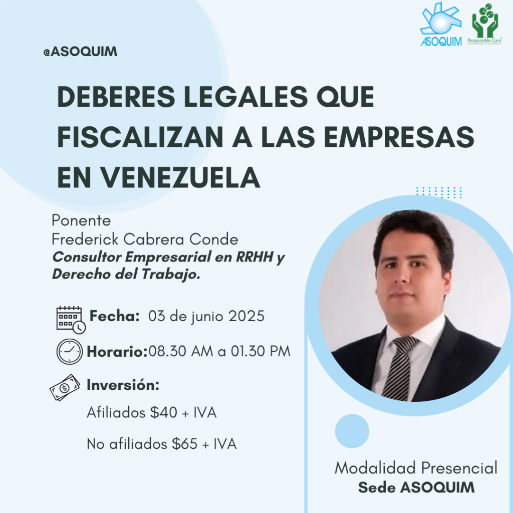 Beberes Legales que fizcalizan a las empresas en Venezuela