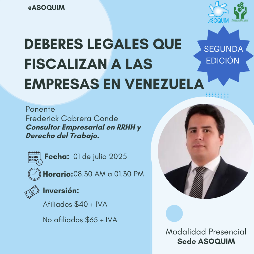 Deberes Legales que Fiscalizan a las empresas en venezuela