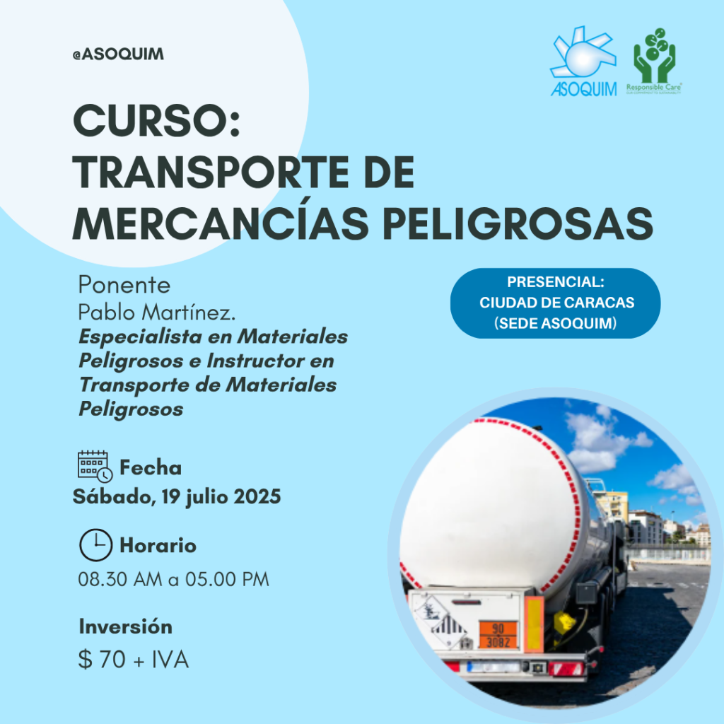 Curso: Transporte de Mercancía Peligrosas